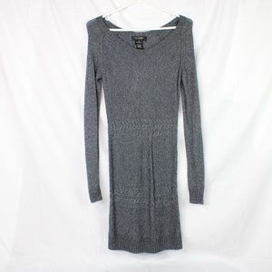 MM Couture by Miss Me Gray Sweater Dress Size S